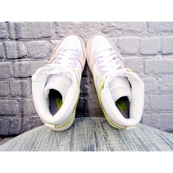 Nike Dunk High White/Cashmere- LT Lemon Twist Women Size 8 New with Box - Picture 7 of 10